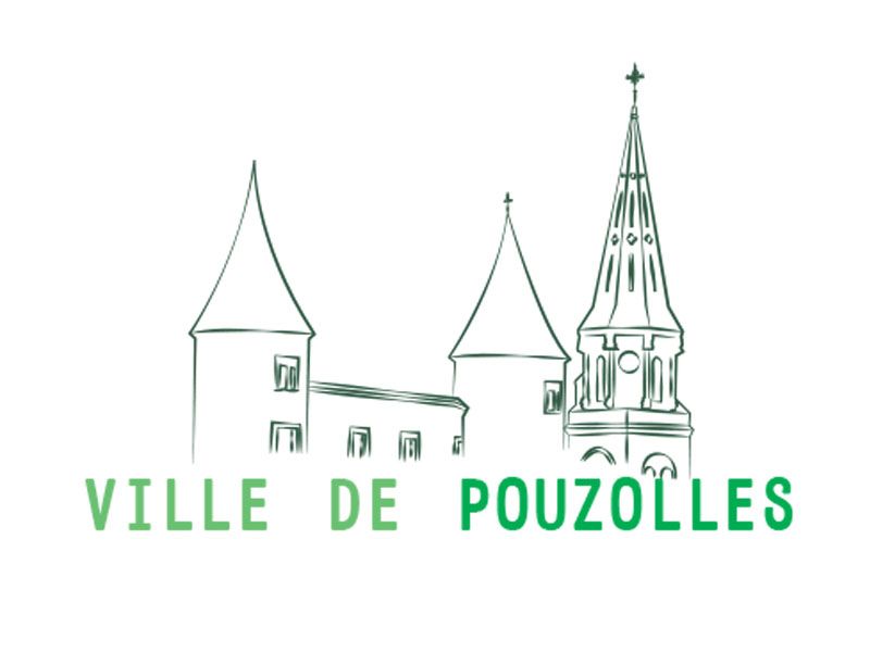 Logo de la ville de pouzolles